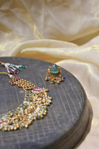 Rajwadi Panna Kundan Timaniya Set