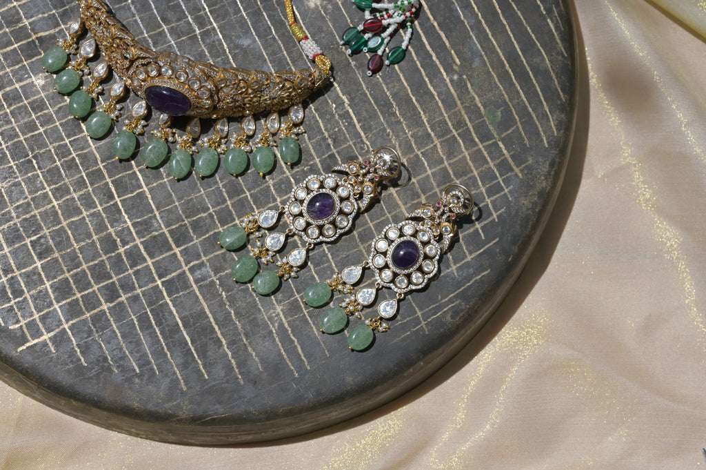 Pearl Kundan Necklace set