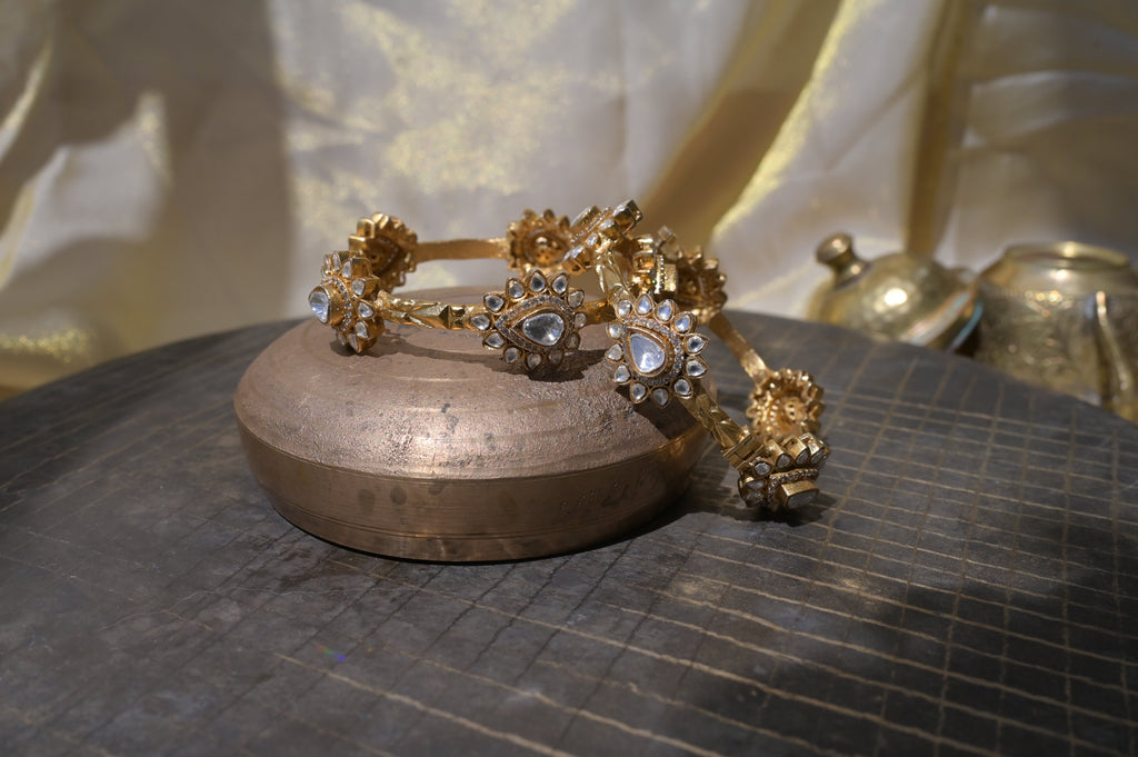 Pear Drop Kundan Kangan