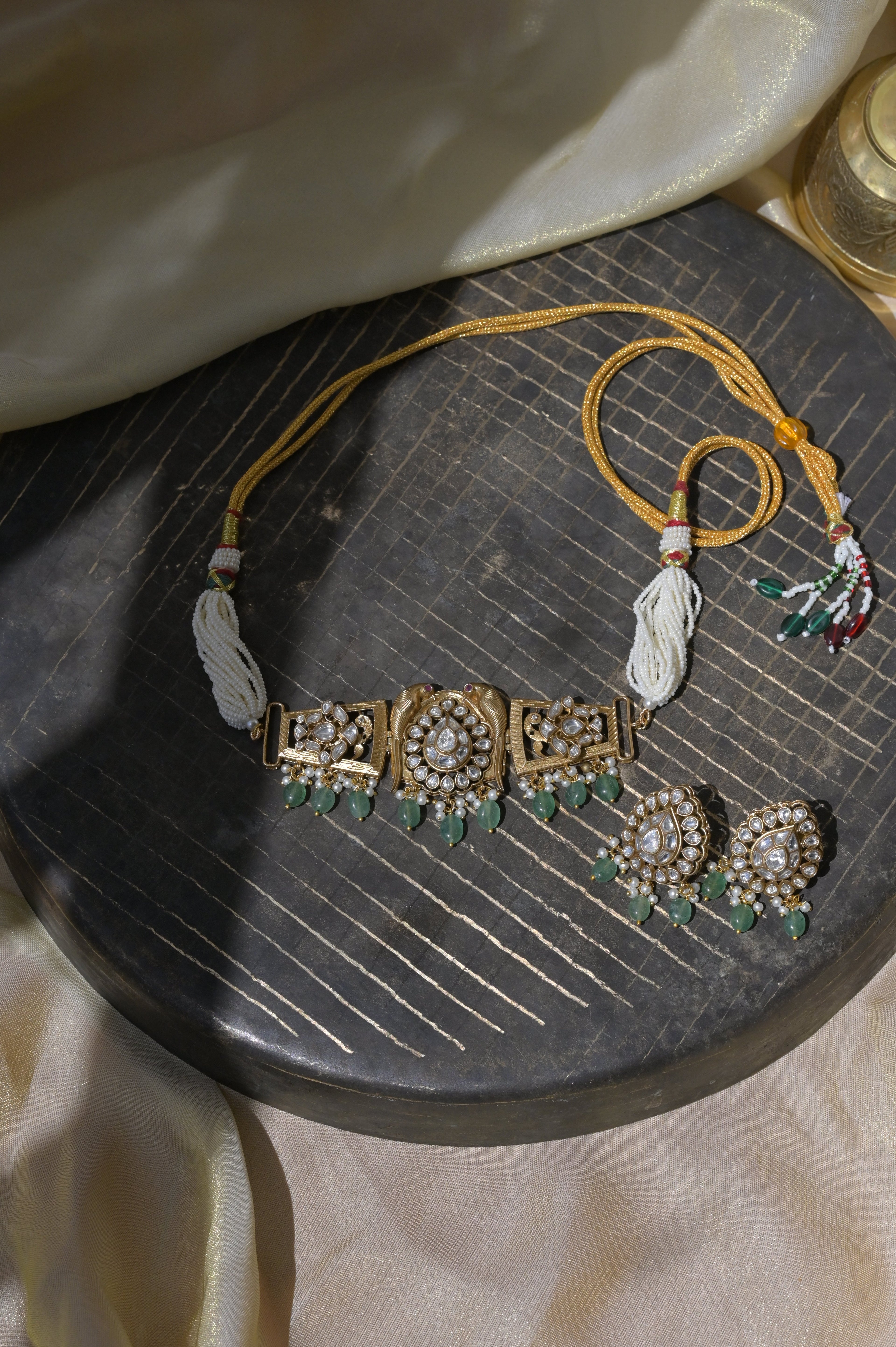 Pear Drop Necklace Set