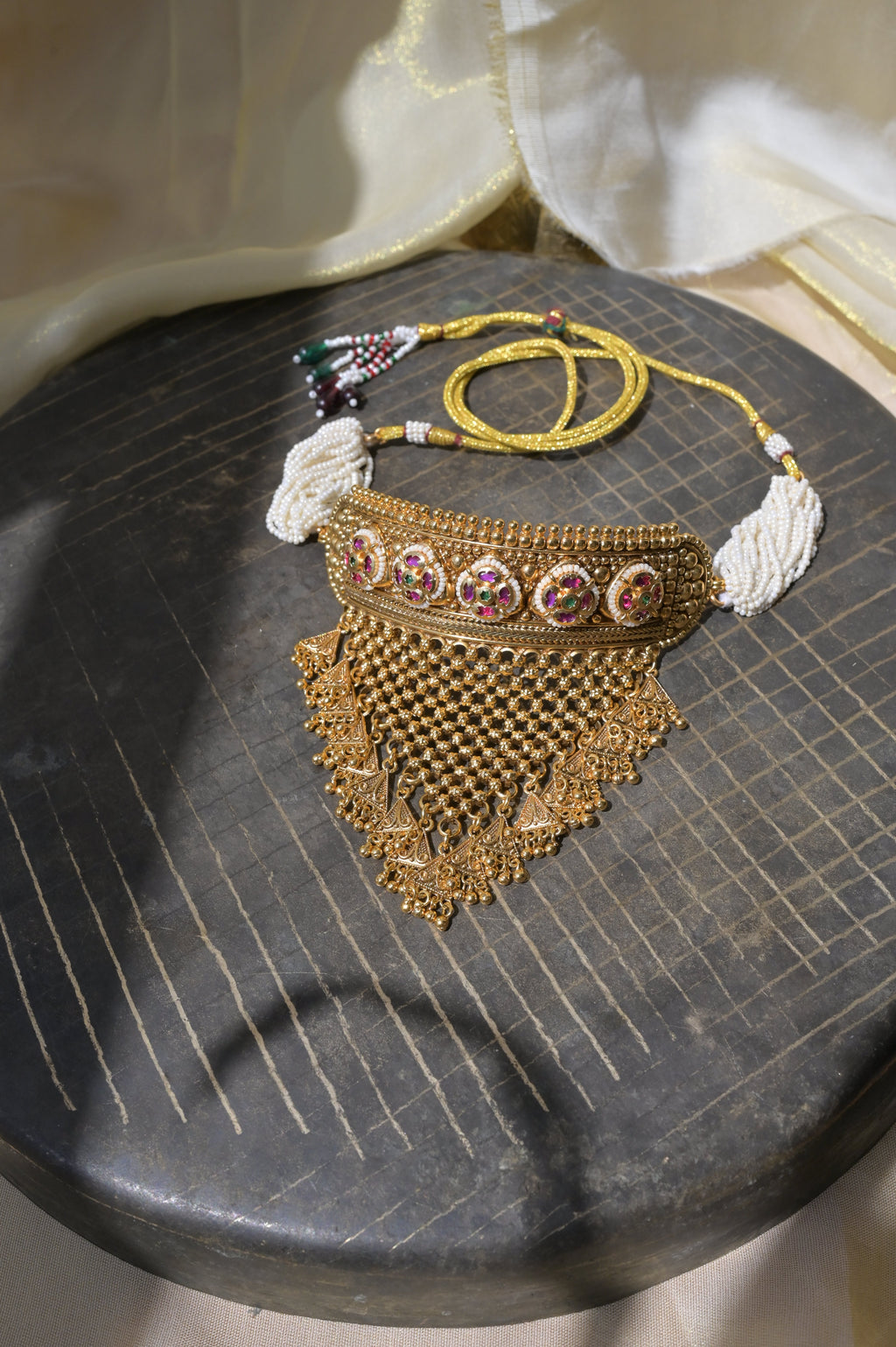 Heritage Kundan Aad Set