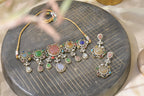 Multicolor Stone Choker Set