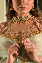 Peacock Kundan Set